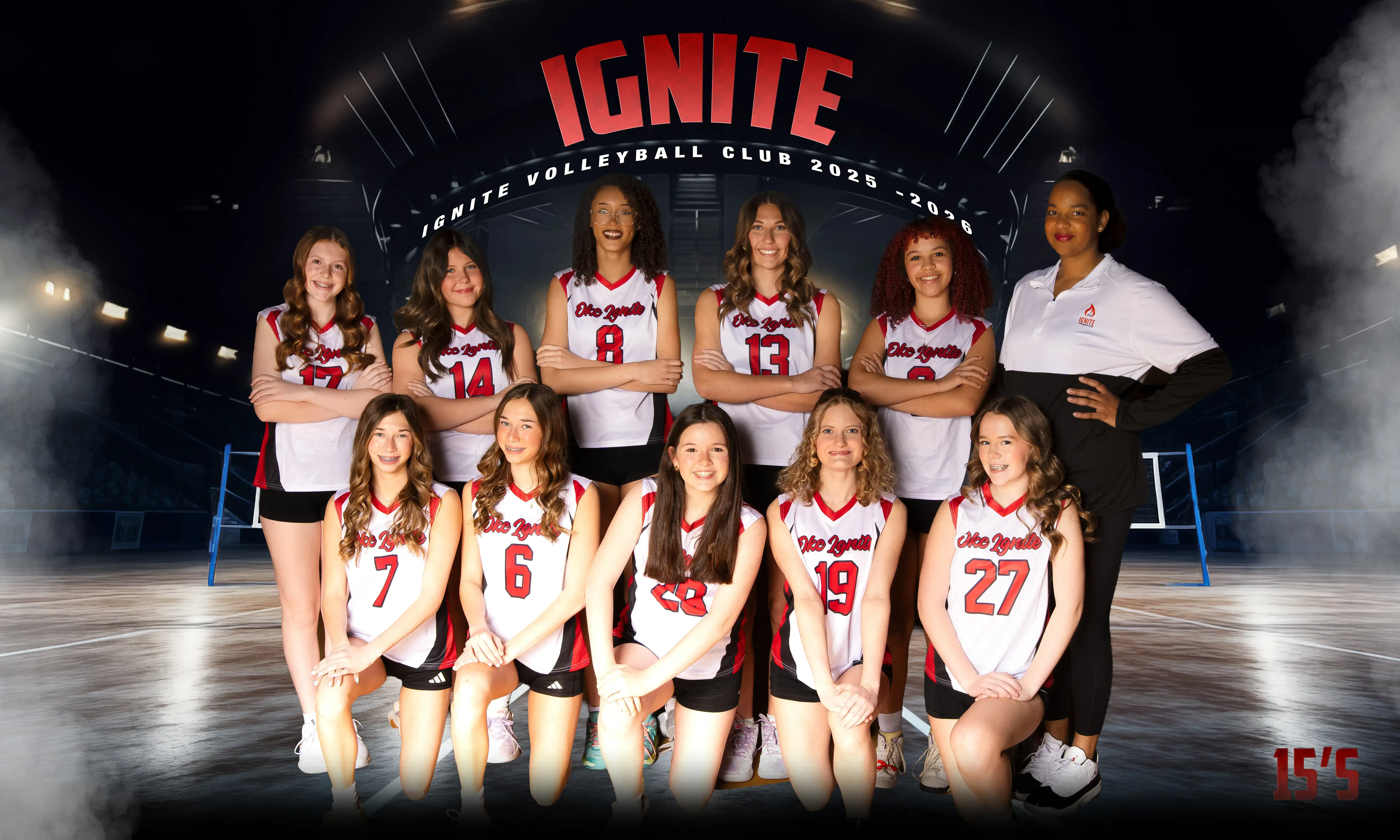 OKC Ignite 15s team photo